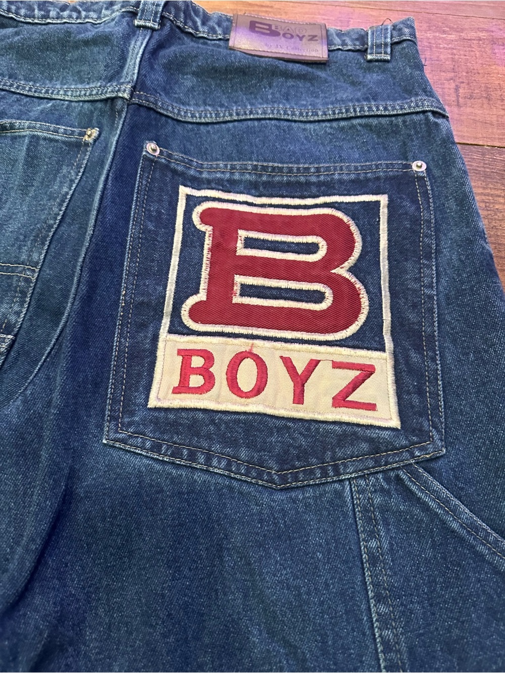 Vintage 90s/Y2K Bad Boyz Baggy Carpenter
Jeans - Picture 2 of 8